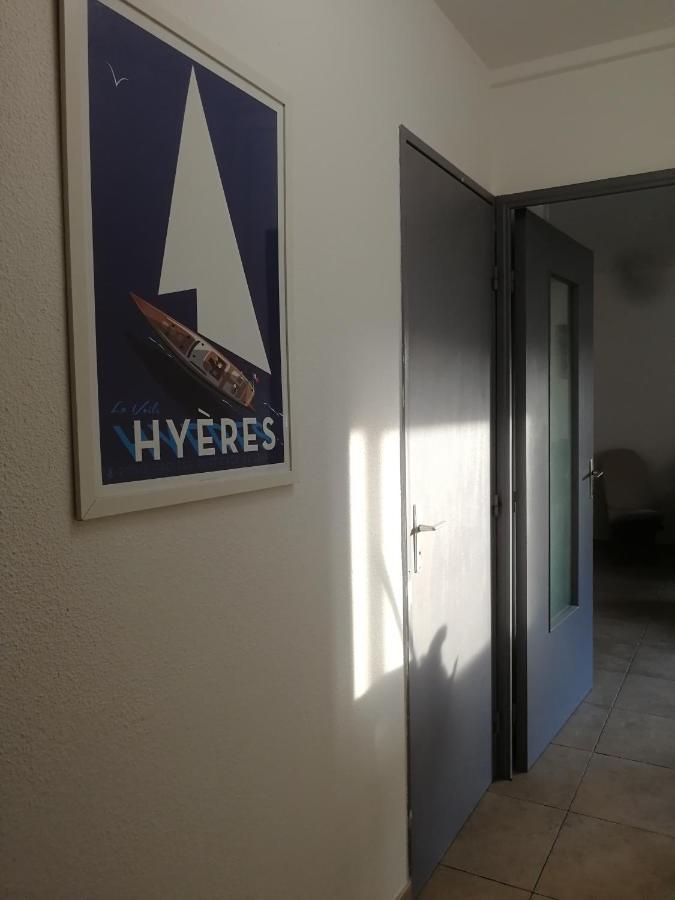 Studio Climatise Dans Residence Avec Piscine Et Tennis Hyères Exteriör bild