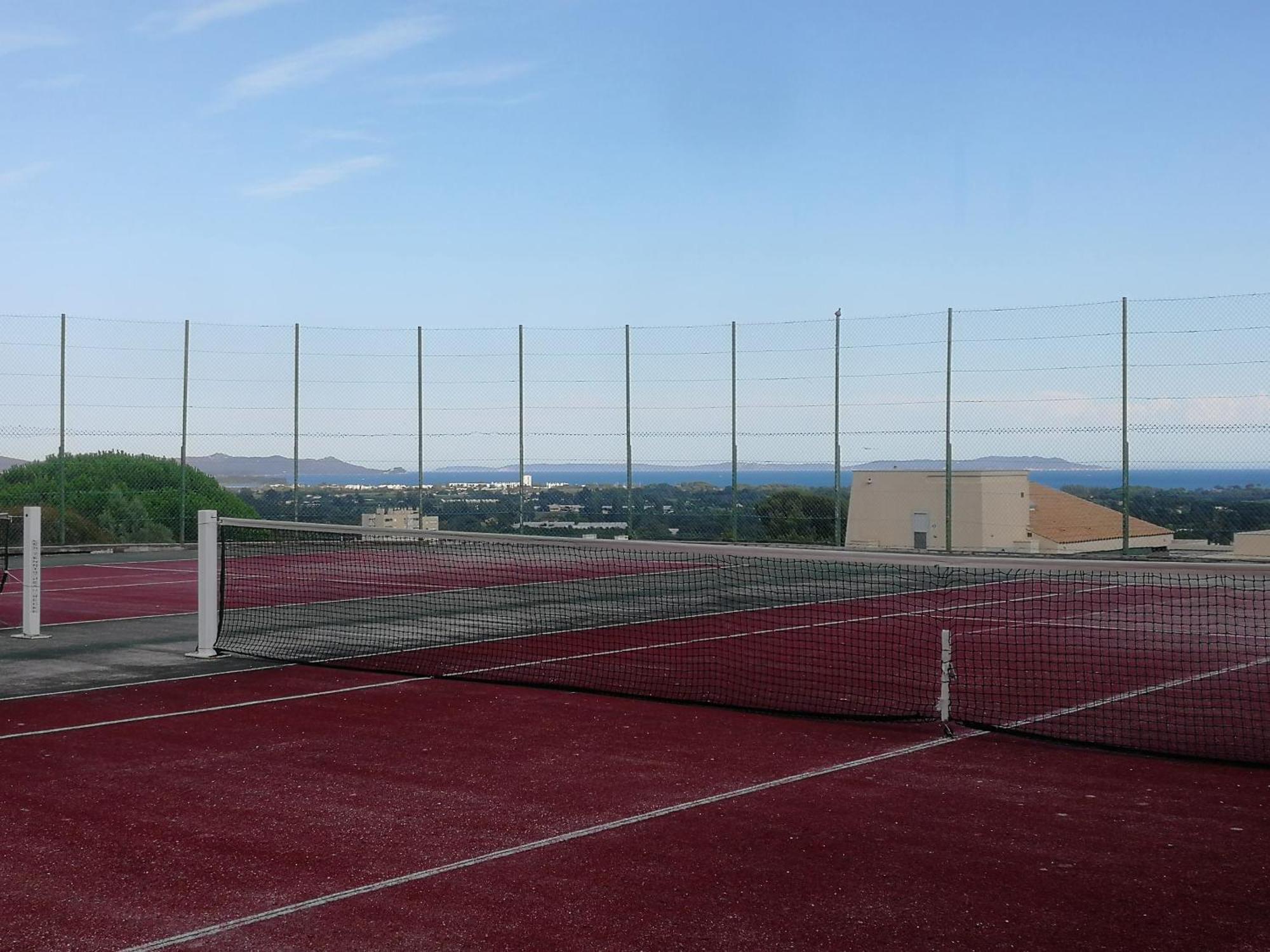 Studio Climatise Dans Residence Avec Piscine Et Tennis Hyères Exteriör bild