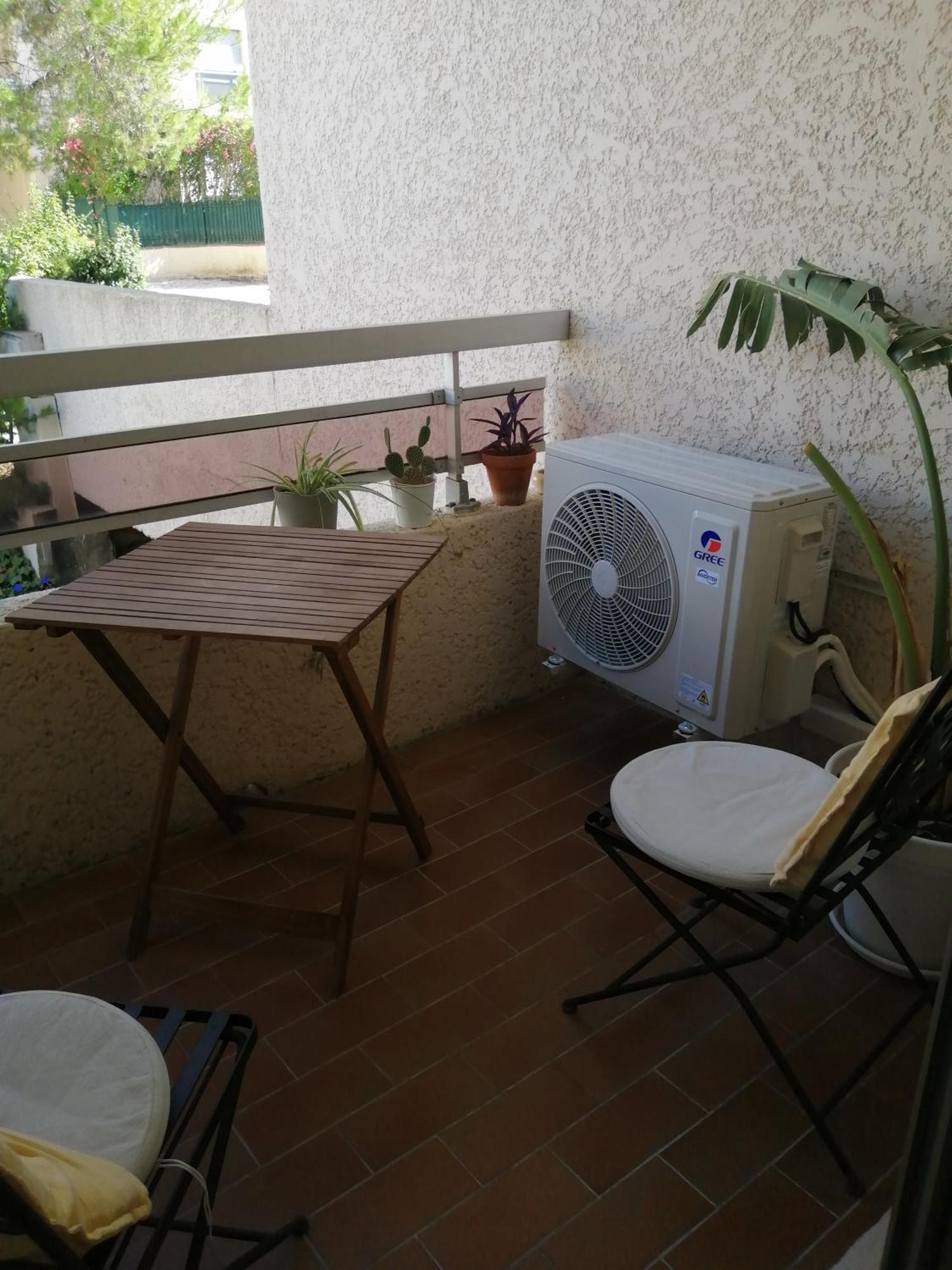 Studio Climatise Dans Residence Avec Piscine Et Tennis Hyères Exteriör bild